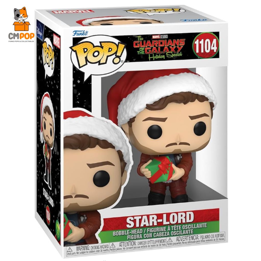 Star-Lord -#1104 - Funko Pop! Guardians Of The Galaxy Holiday Special Pop