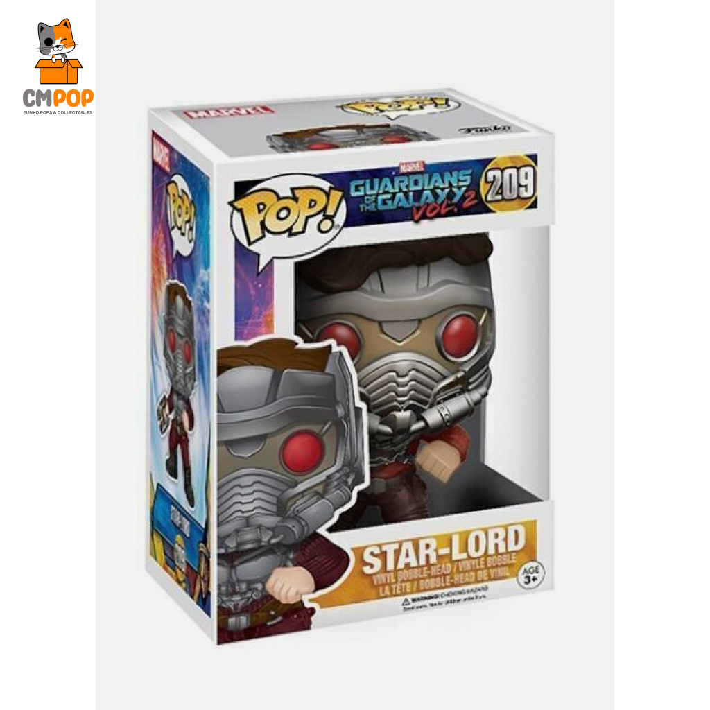 Star-Lord -#209 - Funko Pop! Guardians Of The Galaxy Vol 2 Pop