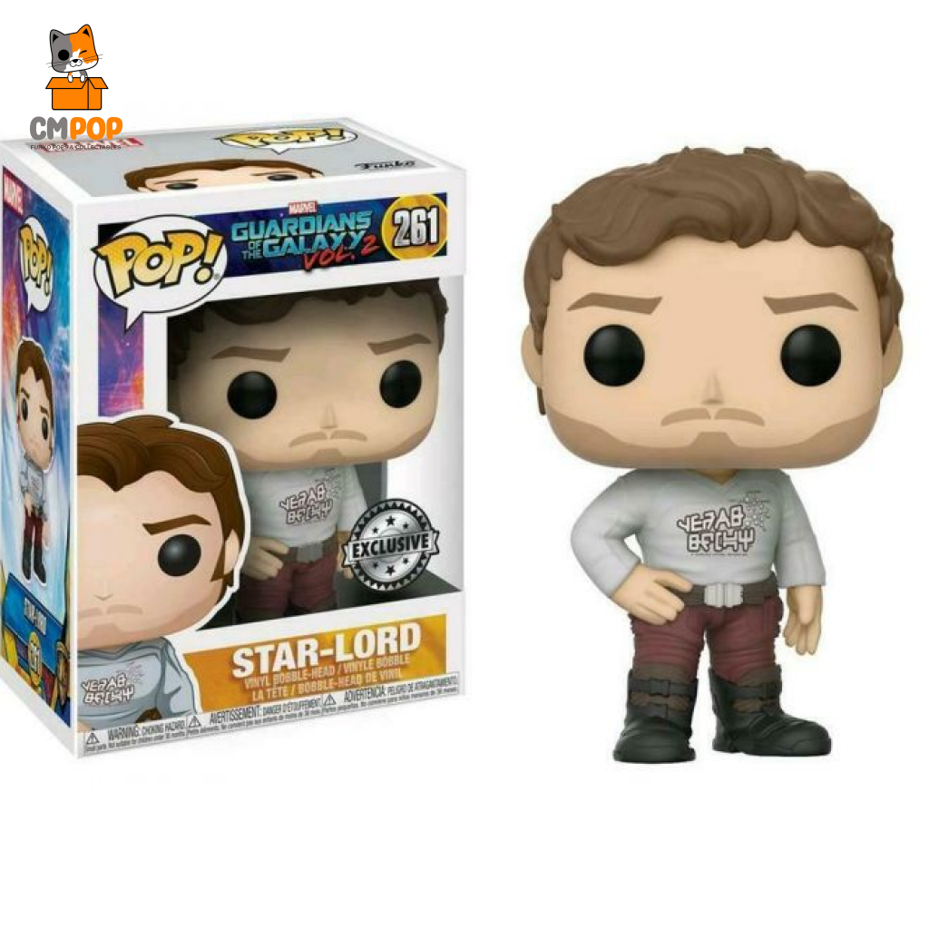 Star-Lord -#261 - Funko Pop! Guardians Of The Galaxy Vol 2 Exclusive Pop