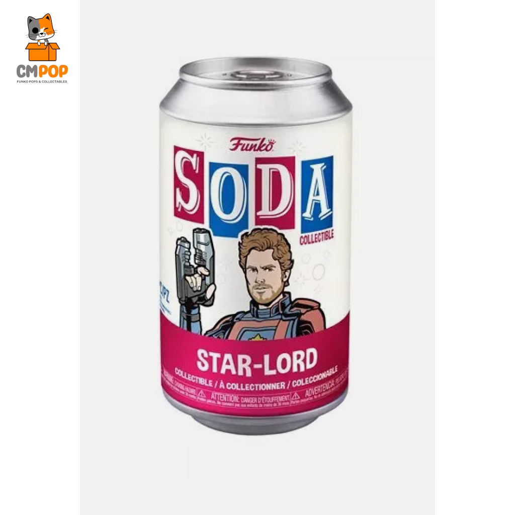 Star-Lord - Funko Soda Pop! Guardians Of The Galaxy Chance Of Chase Pop