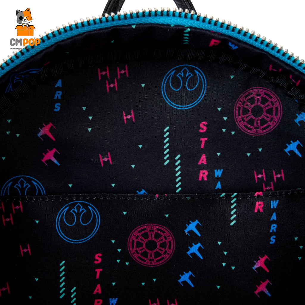 Star Wars Neon 70S Mini Backpack - Loungefly