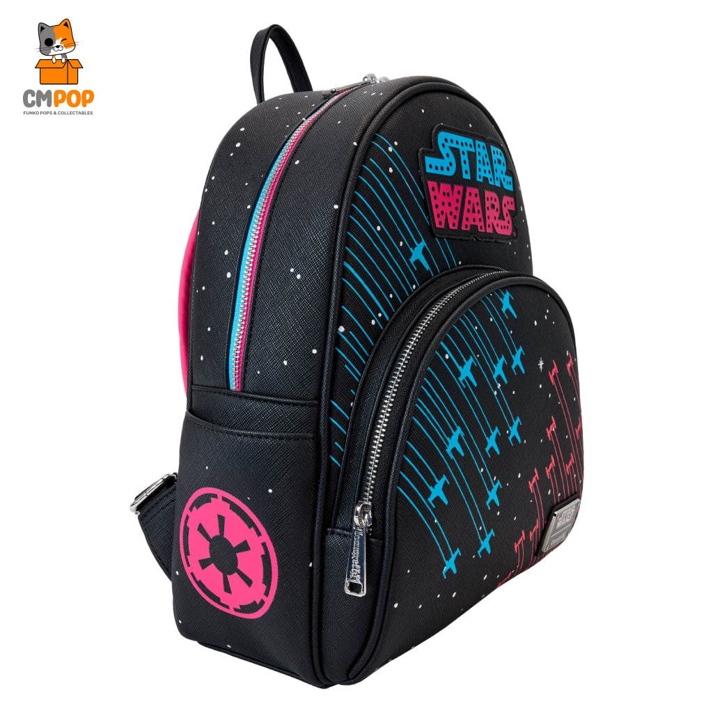 Star Wars Neon 70S Mini Backpack - Loungefly