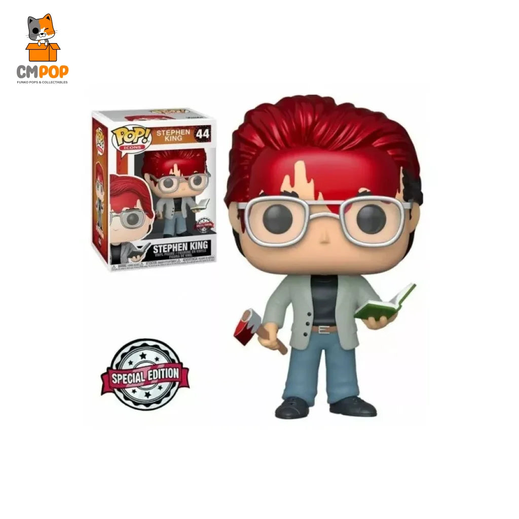 Stephen King - #44 Funko Pop! Icons Special Edition