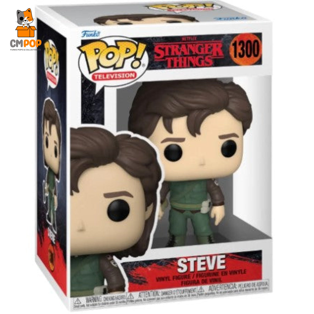 Steve - #1300 Funko Pop! Television Stranger Things