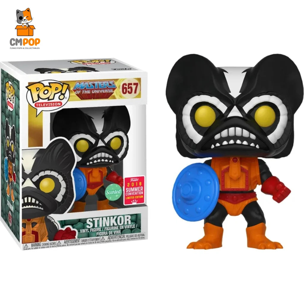 Stinkor - #657 Funko Pop! Television Masters Of The Universe Scented 2018 Convention Limited Edition