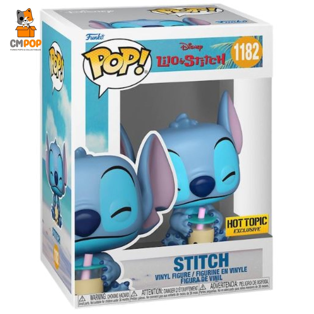 Stitch - #1182 Funko Pop! Lilo & Disney Hot Topic Exclusive Pop