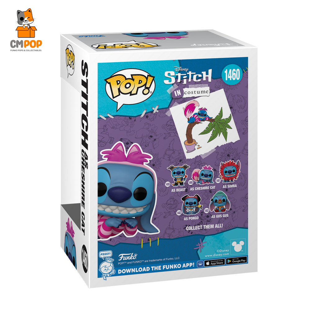 Stitch As Cheshire Cat - #1460 Funko Pop! Disney Pop