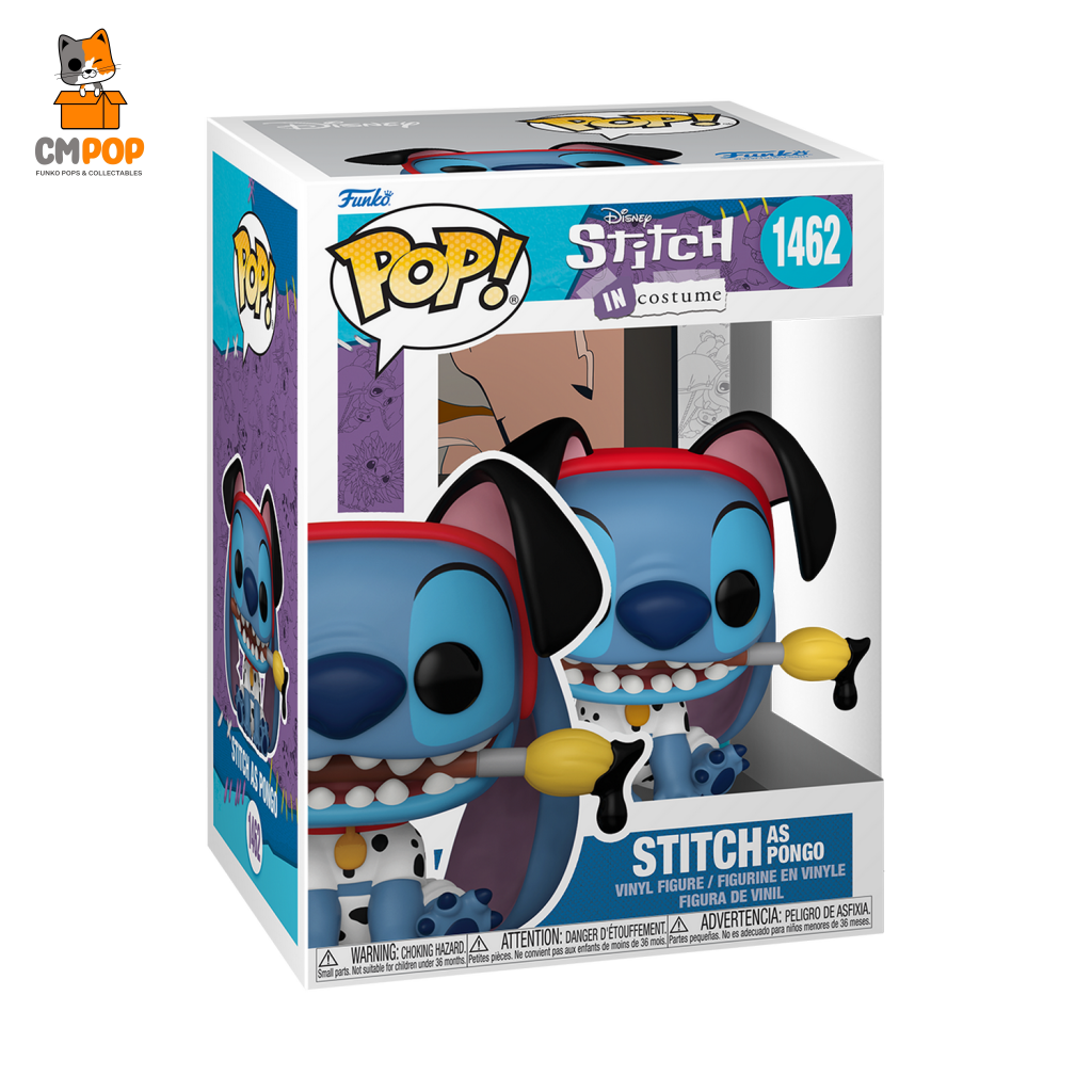 Stitch As Pongo (101 Dalmatians) - #1462 Funko Pop! Disney Pop