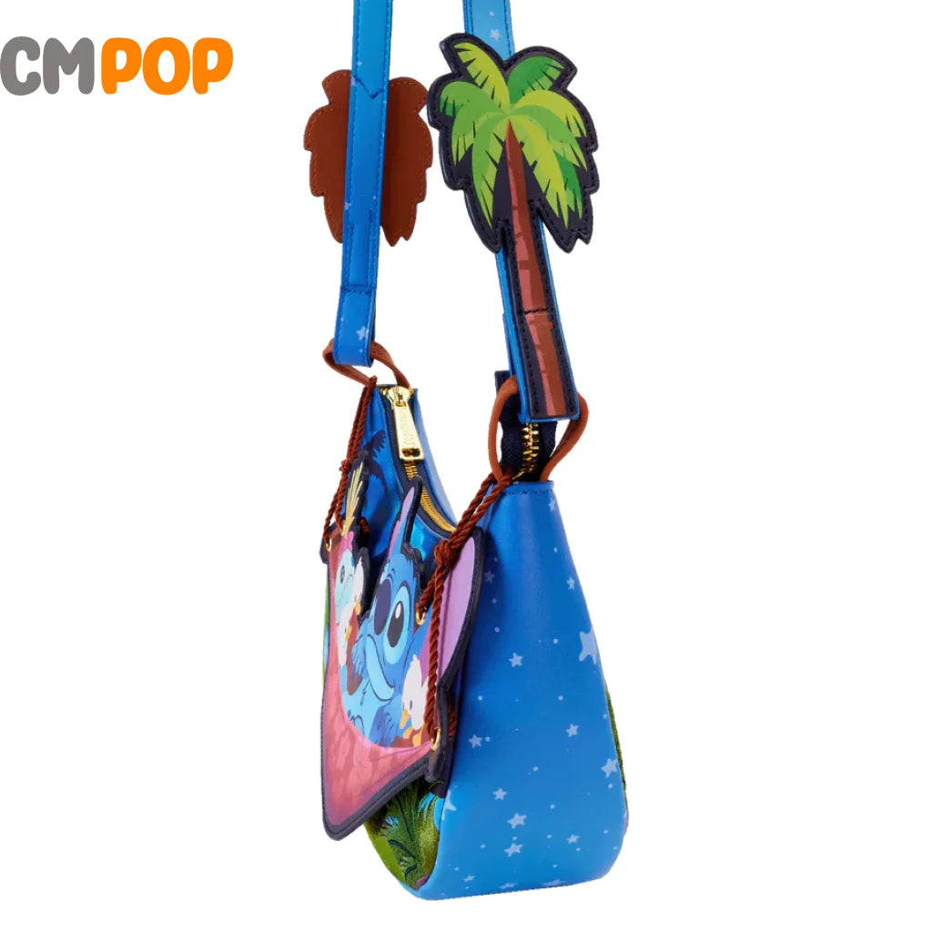 Stitch Camping Cuties Hammock Crossbody Bag - Disney Loungefly