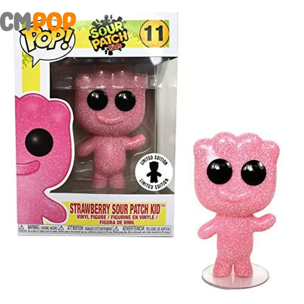 Strawberry Sour Patch Kid GITD - #11 - Funko Pop! - Ad Icon Sour Patch Kids - Ad Icons - Limited Edition Funko Pop