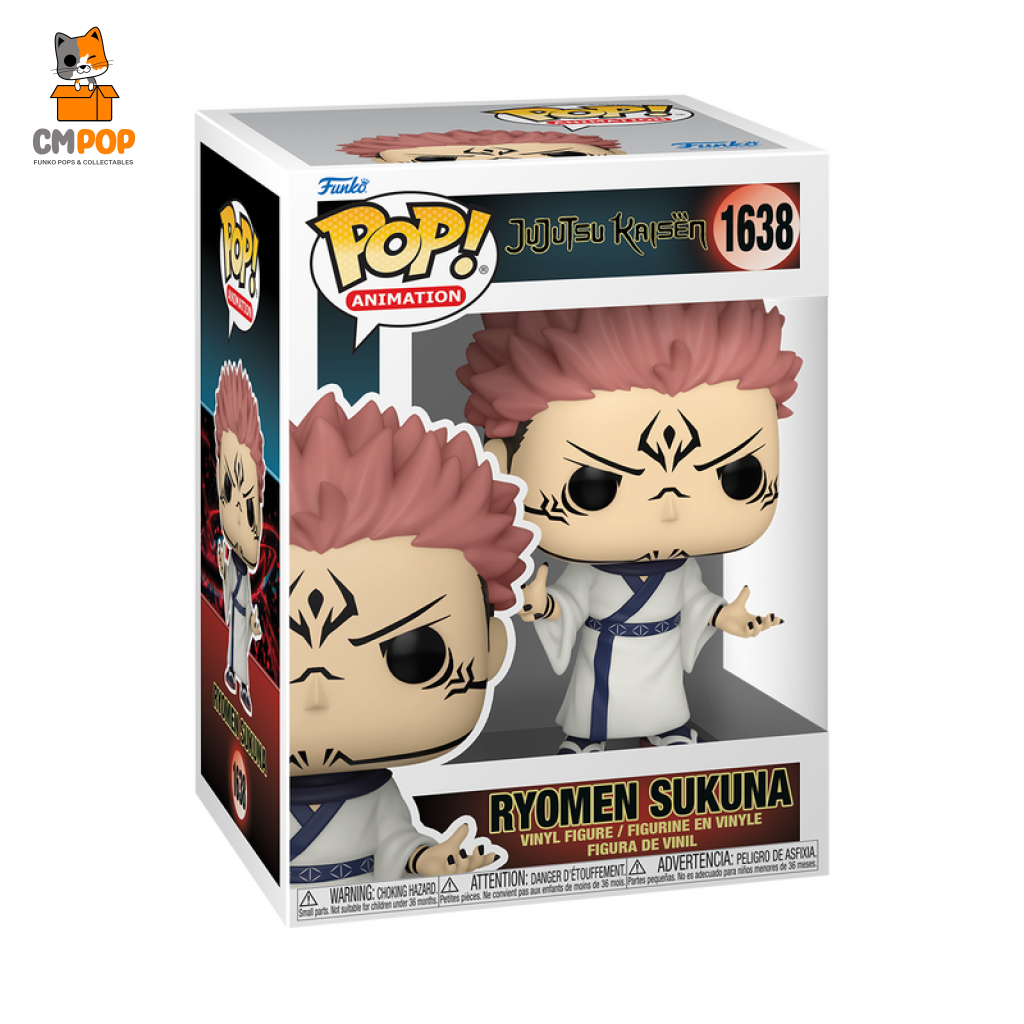 Sukuna - #1638 Funko Pop! Jujutsu Kaisen Animation Pop