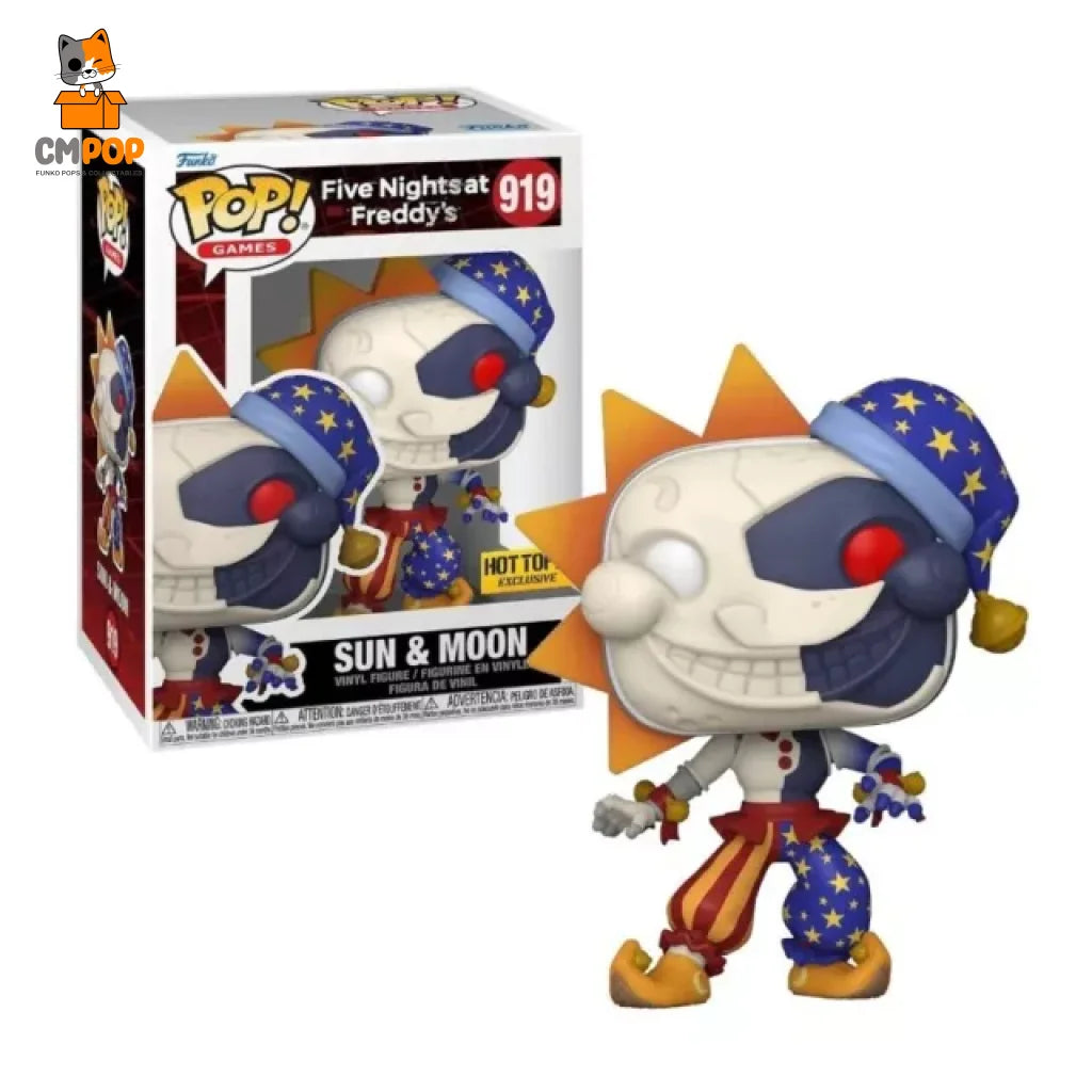 Sun & Moon - #919 - Funko Pop! - Five Nights at Freddy’s - Games - Hot Topic Exclusive Funko Pop