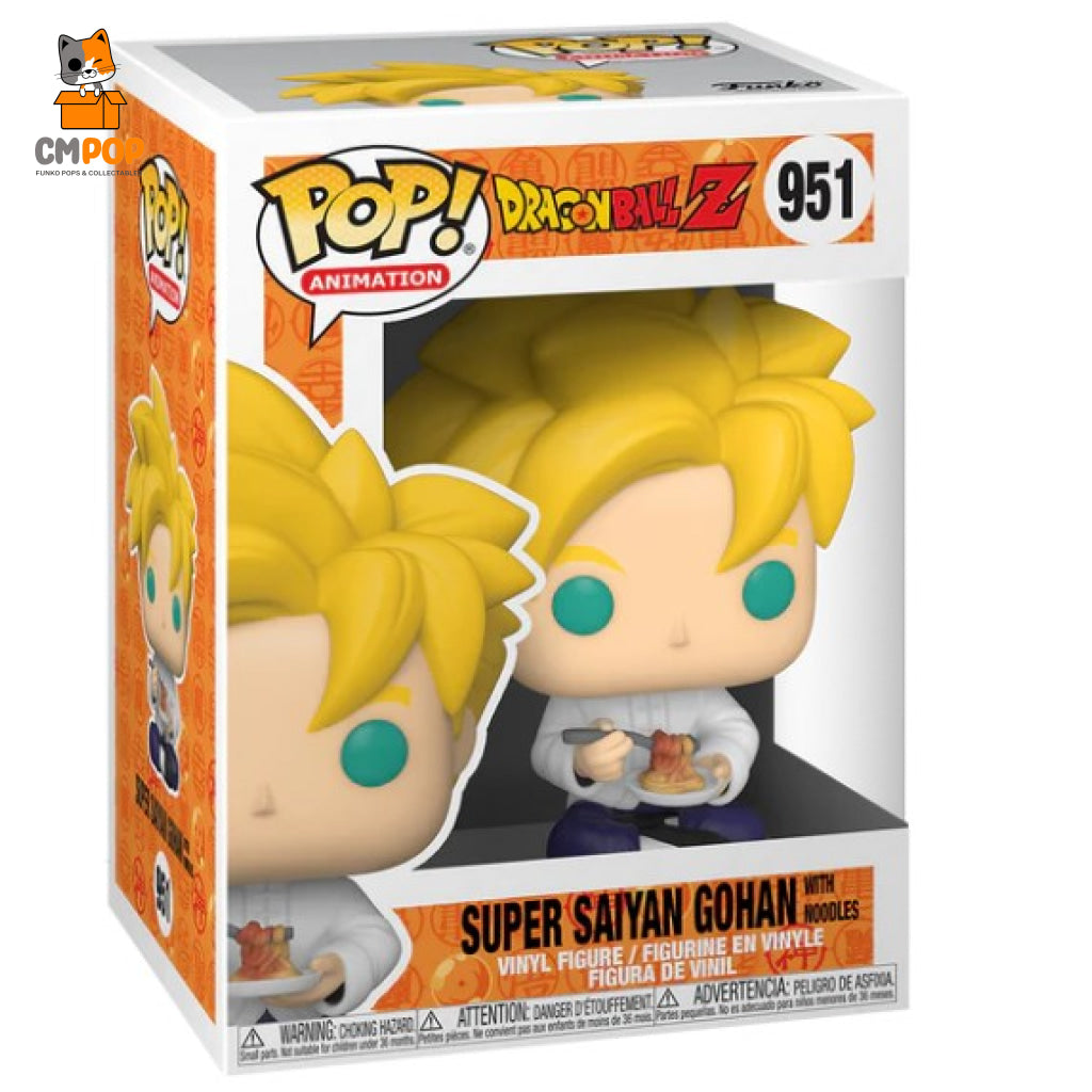 Super Saiyan Gohan With Noodles - #951 Funko Pop! Dragon Ball Z Pop