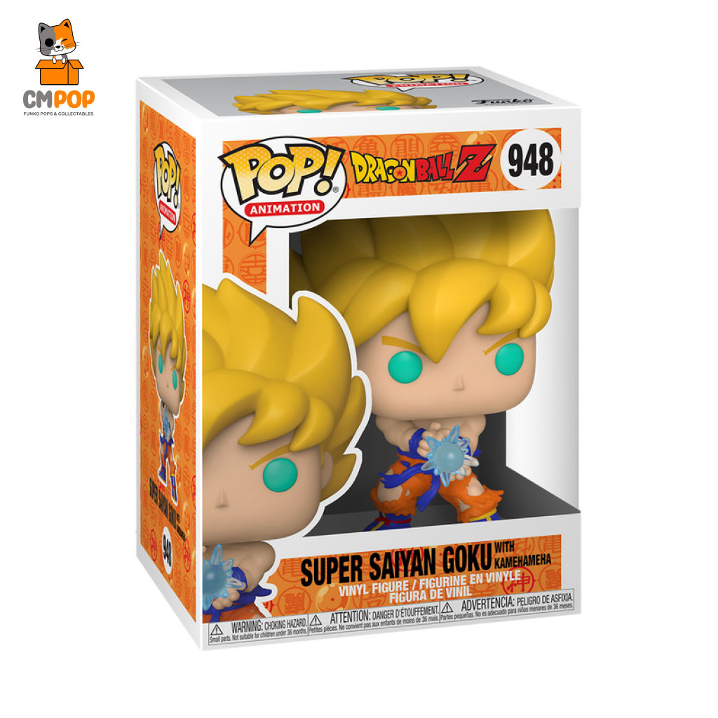 Super Saiyan Goku With Kamehameha - #948 Funko Pop! Dragon Ball Z Pop