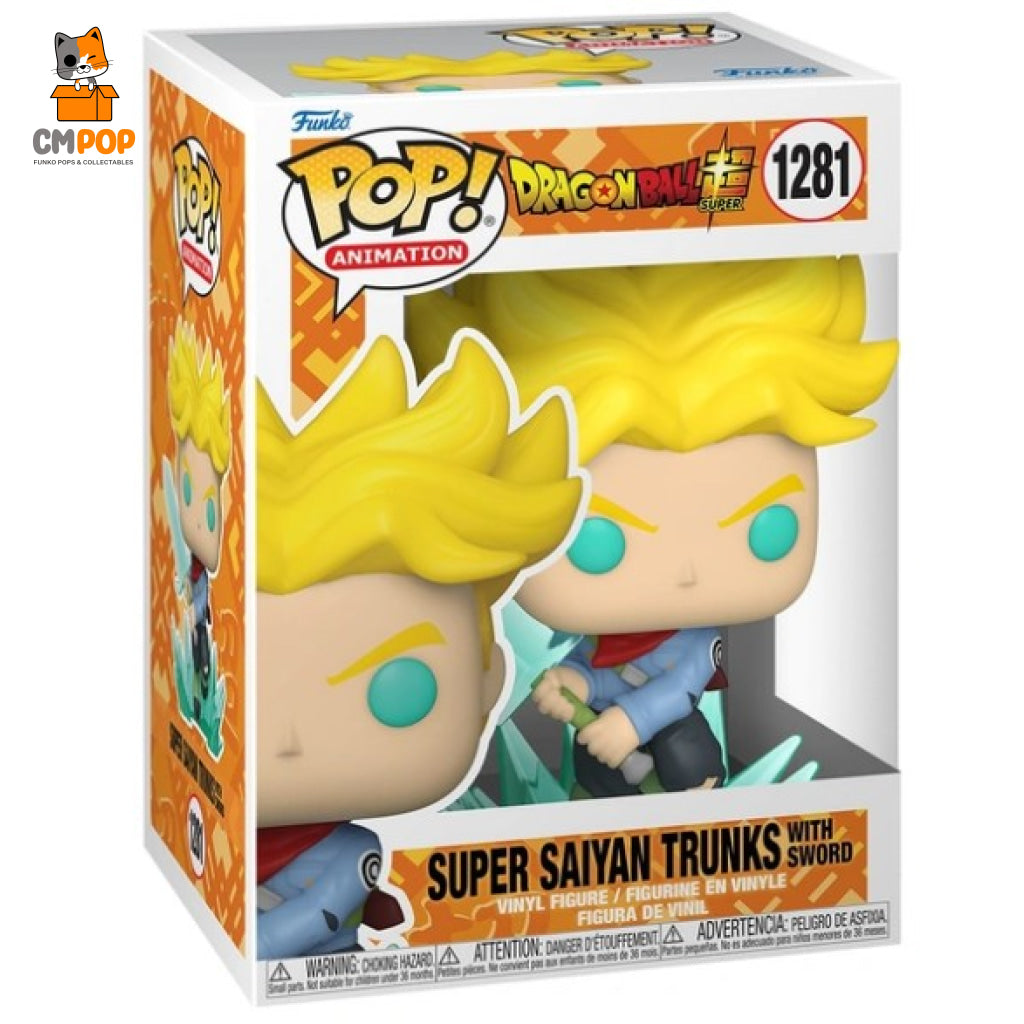 Super Saiyan Trunks With Sword - #1281 Funko Pop! Dragon Ball Pop