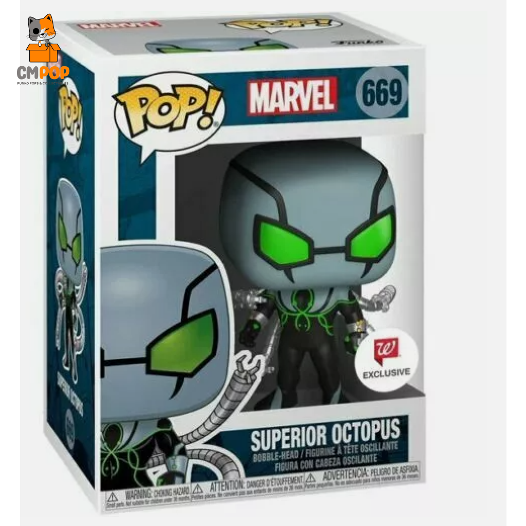 Superior Octopus - #669 Funko Pop! Marvel Walgreens Exclusive Pop