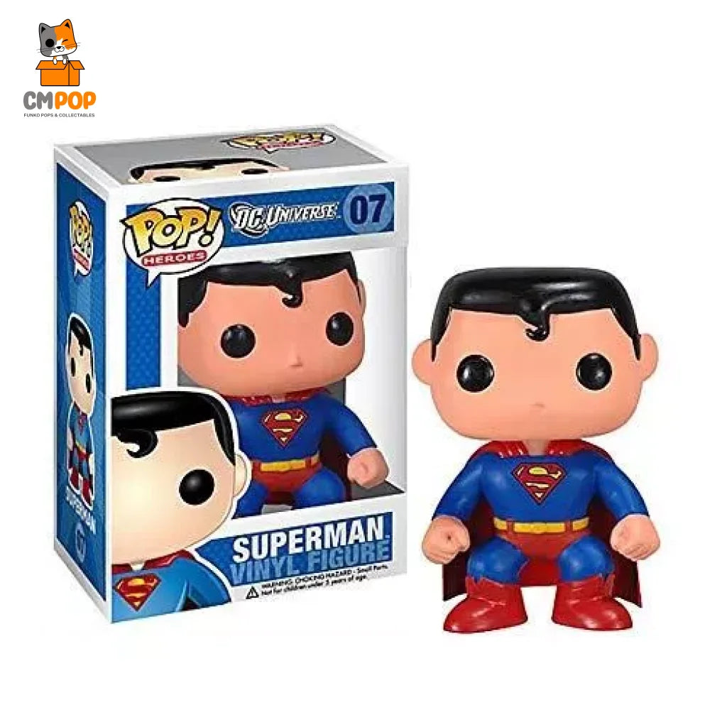 Superman - #07 Funko Pop! Heroes Dc Universe