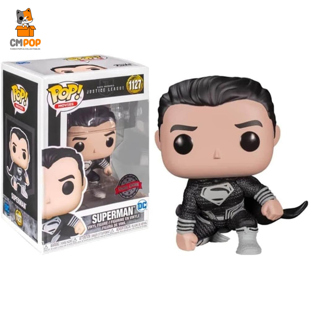 Superman - #1127 Funko Pop! Movies Dc Justice League Special Edition Pop