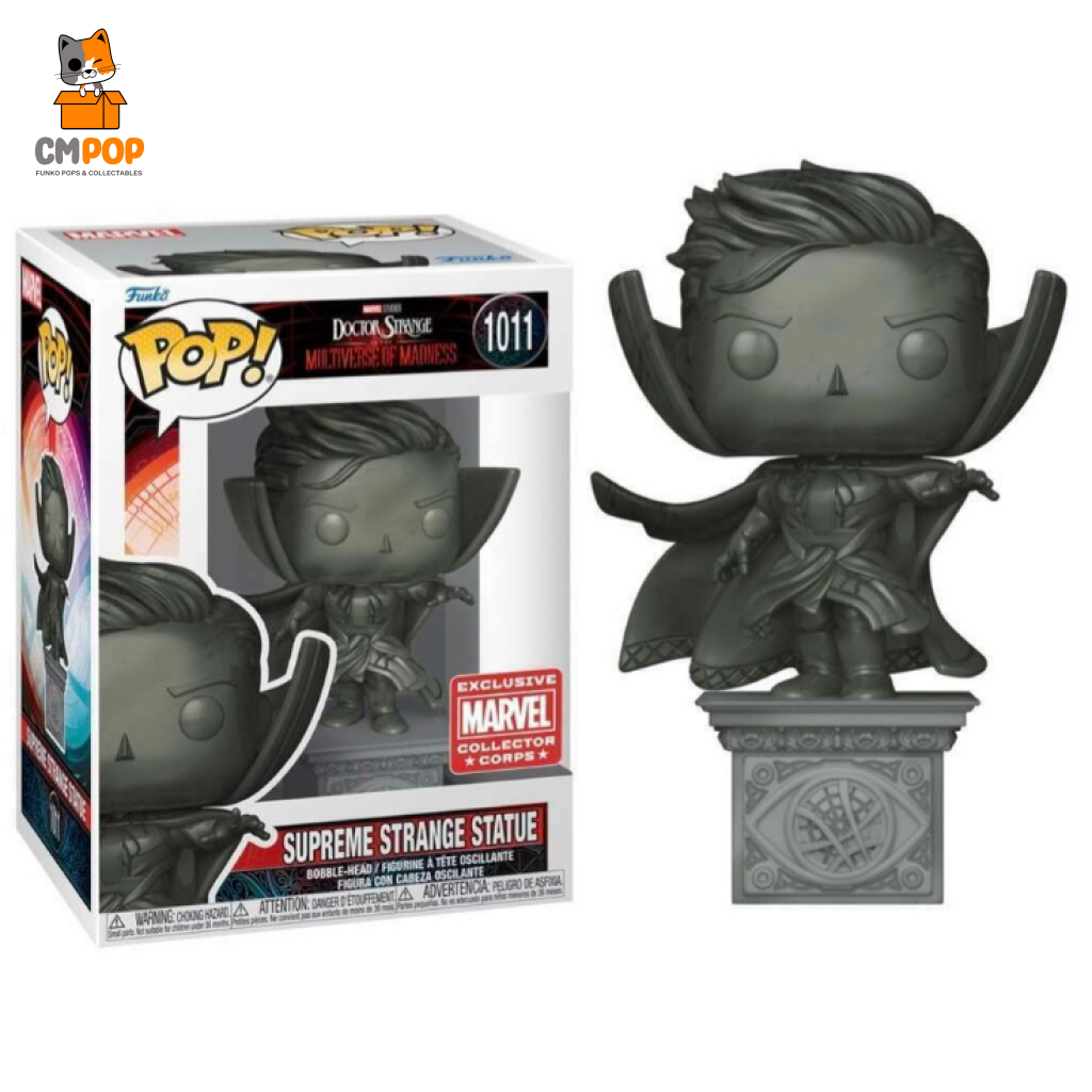 Supreme Strange Statue- Doctor - #1011 Funko Pop! Marvel Exclusive Pop