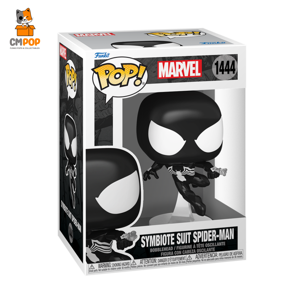 Symbiote Suit Spiderman #1444 - Funko Pop! Marvel Pop