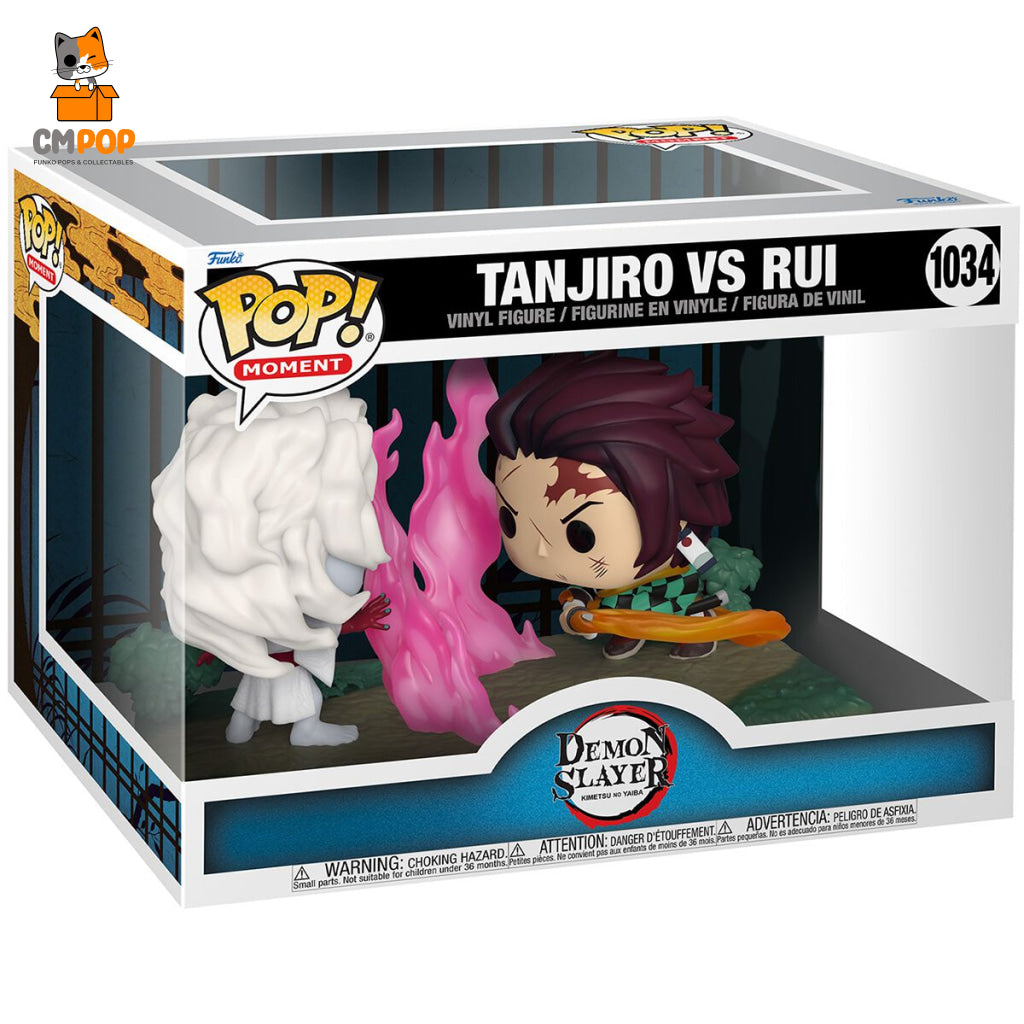 Tanjiro Vs Rui - #1034 Funko Pop! Demon Slayer Moment Pop