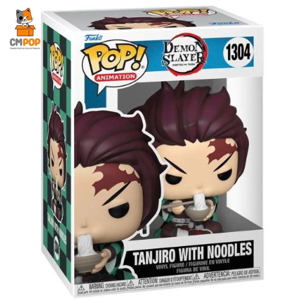 Tanjiro With Noodles - #1304 Funko Pop! Demon Slayer Pop