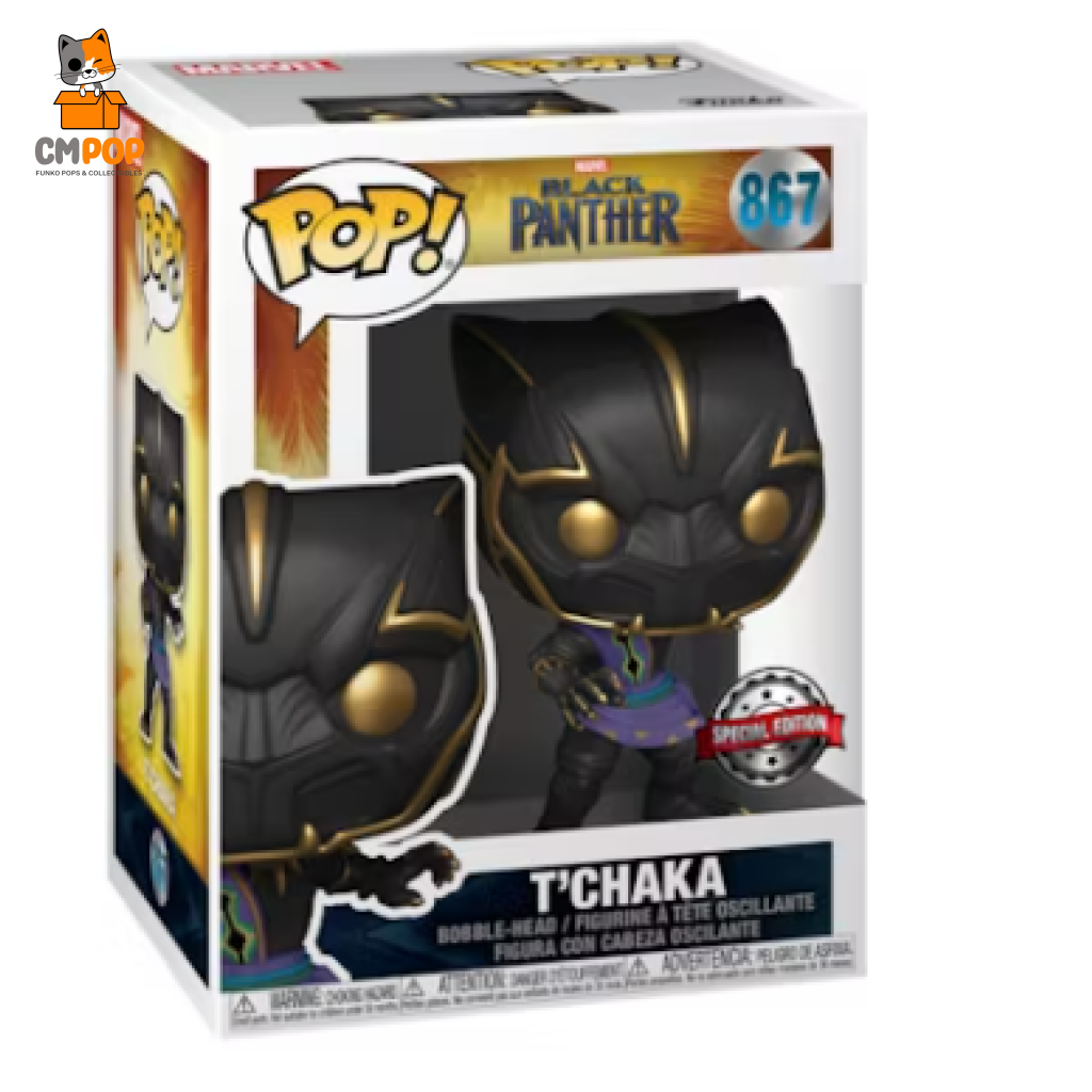 T’chaka - #867 Funko Pop! Black Panther Marvel Special Edition Pop