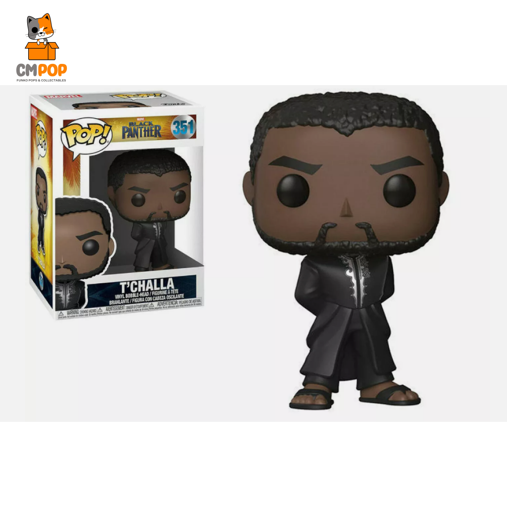 T’challa - #351 Funko Pop! Black Panther Marvel Pop