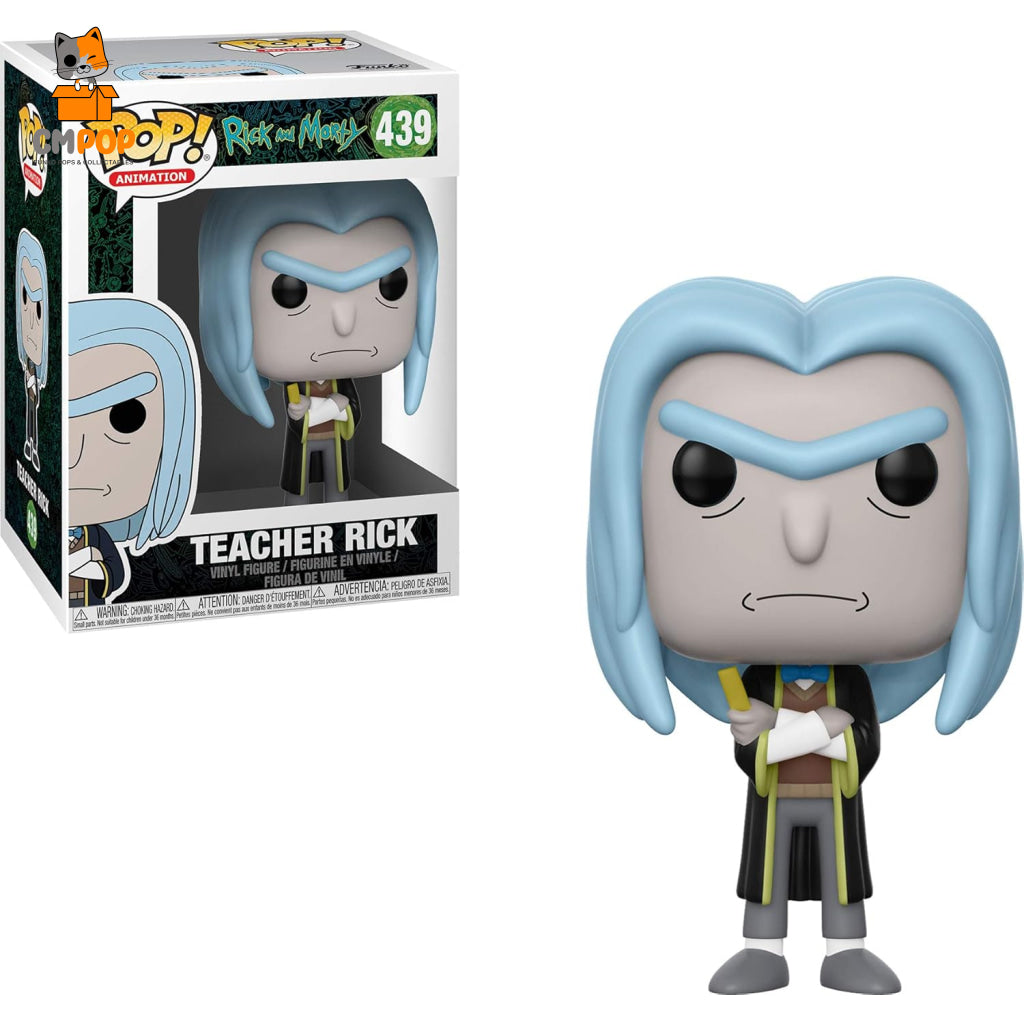 Teacher Rick- #439 - Funko Pop! Animation Rick And Morty Pop