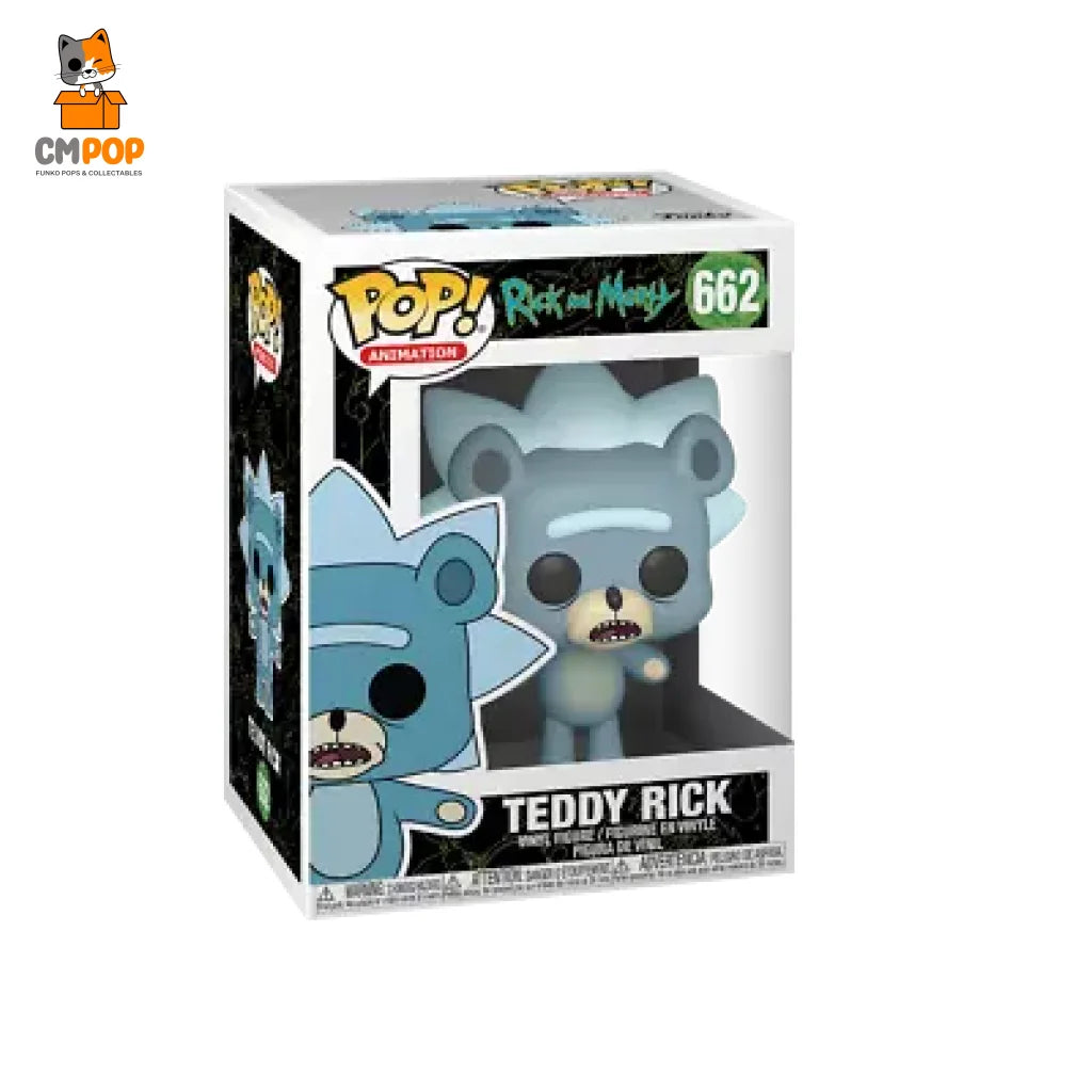 Teddy Rick - #662 Funko Pop! Animation And Morty Pop