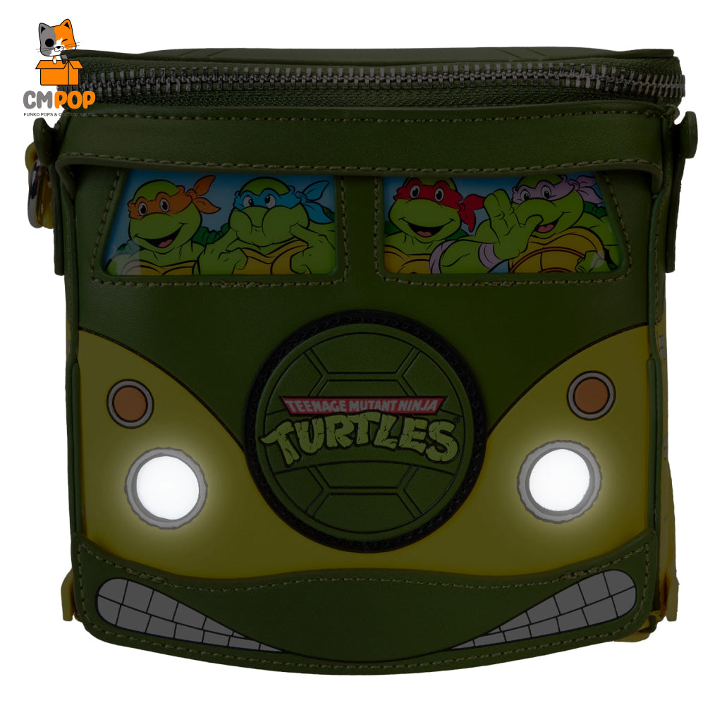 Teenage Mutant Ninja Turtles 40Th Anniversary Vintage Arcade Crossbody Bag - Tmnt Loungefly