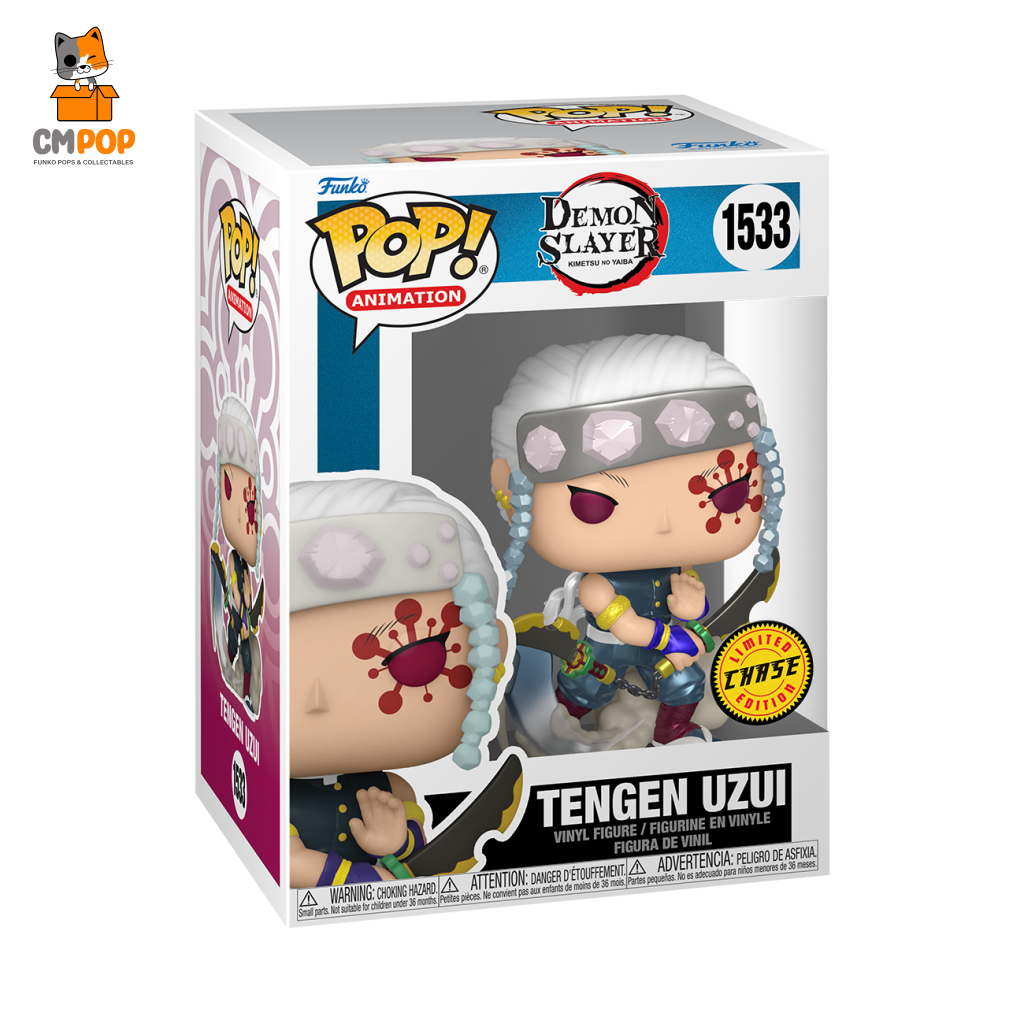 Tengen Uzui Chase - #1533 Funko Pop! Demon Slayer Exclusive Pop