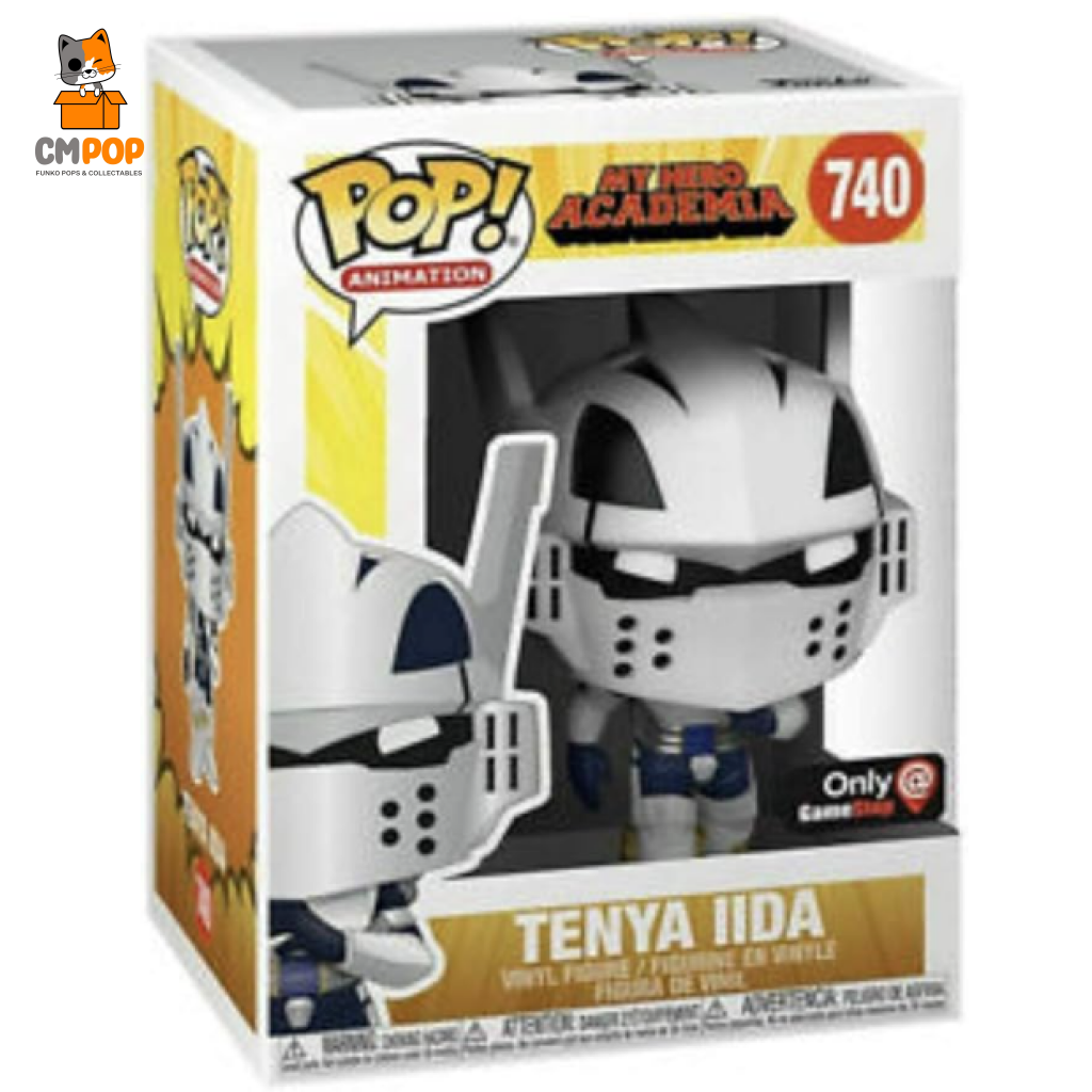 Tenya Iida - #740 My Hero Academia Gamestop Exclusive Funko Pop