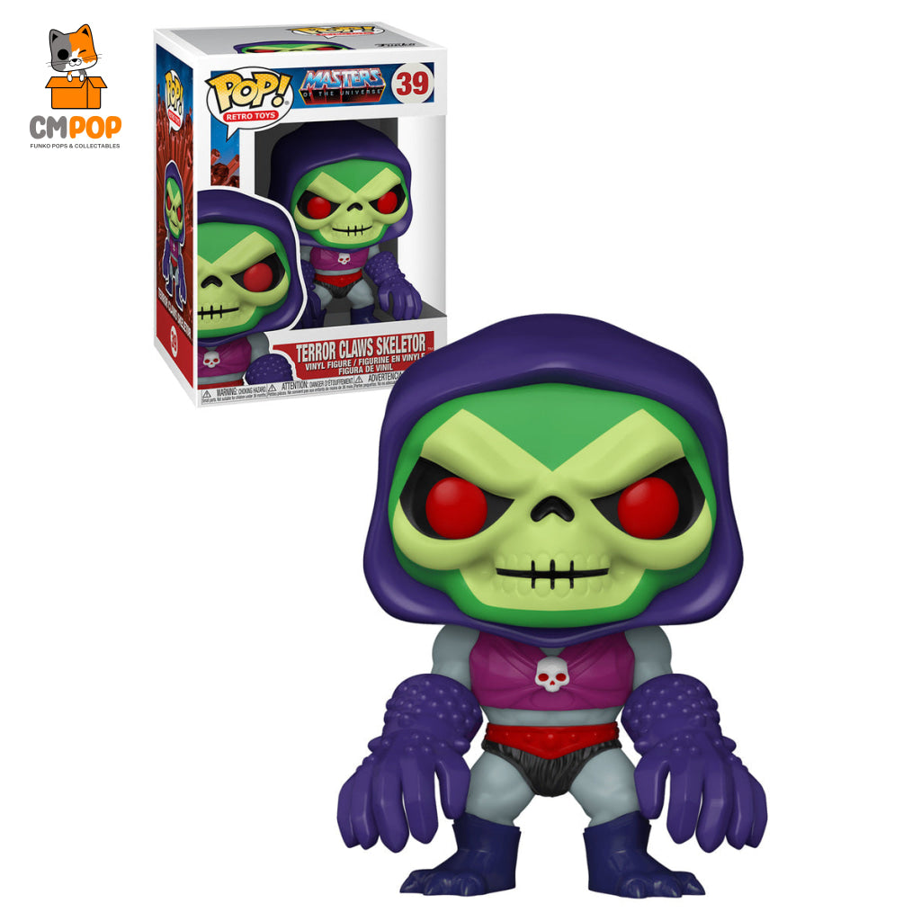 Terror Claws Skeletor - #39 Funko Pop! Retro Toys Masters Of The Universe Pop