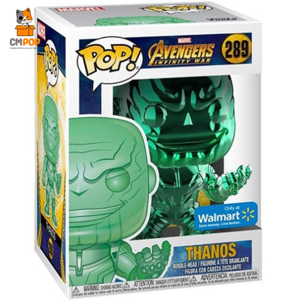 Thanos - #289 Funko Pop! Walmart Exclusive Avengers Infinity War Pop