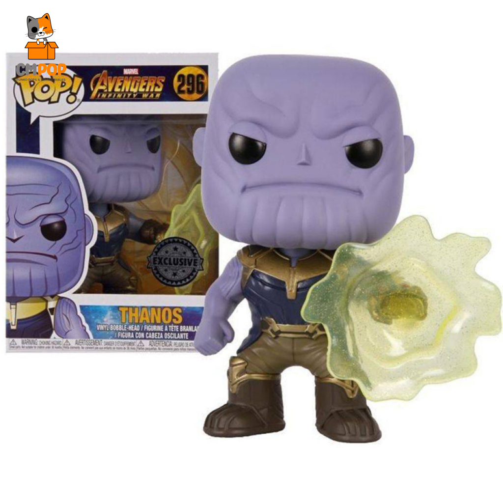 Thanos - #296 Funko Pop! Avengers Infinity War Special Edition Exclusive Pop