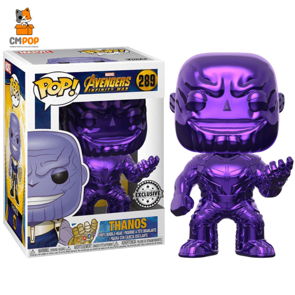 Thanos (Purple) - #289 Funko Pop! Marvel Avengers Exclusive