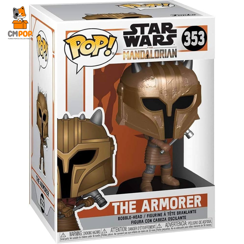 The Armourer - #353 Funko Pop! Star Wars Mandalorian Pop