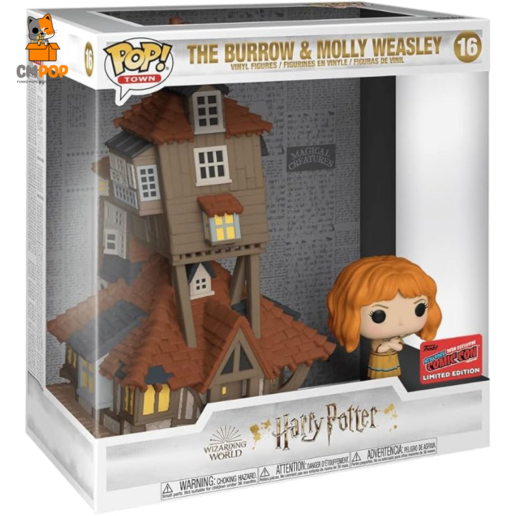 The Burrow & Molly Weasley - #16 Funko Pop! Deluxe Towns Harry Potter