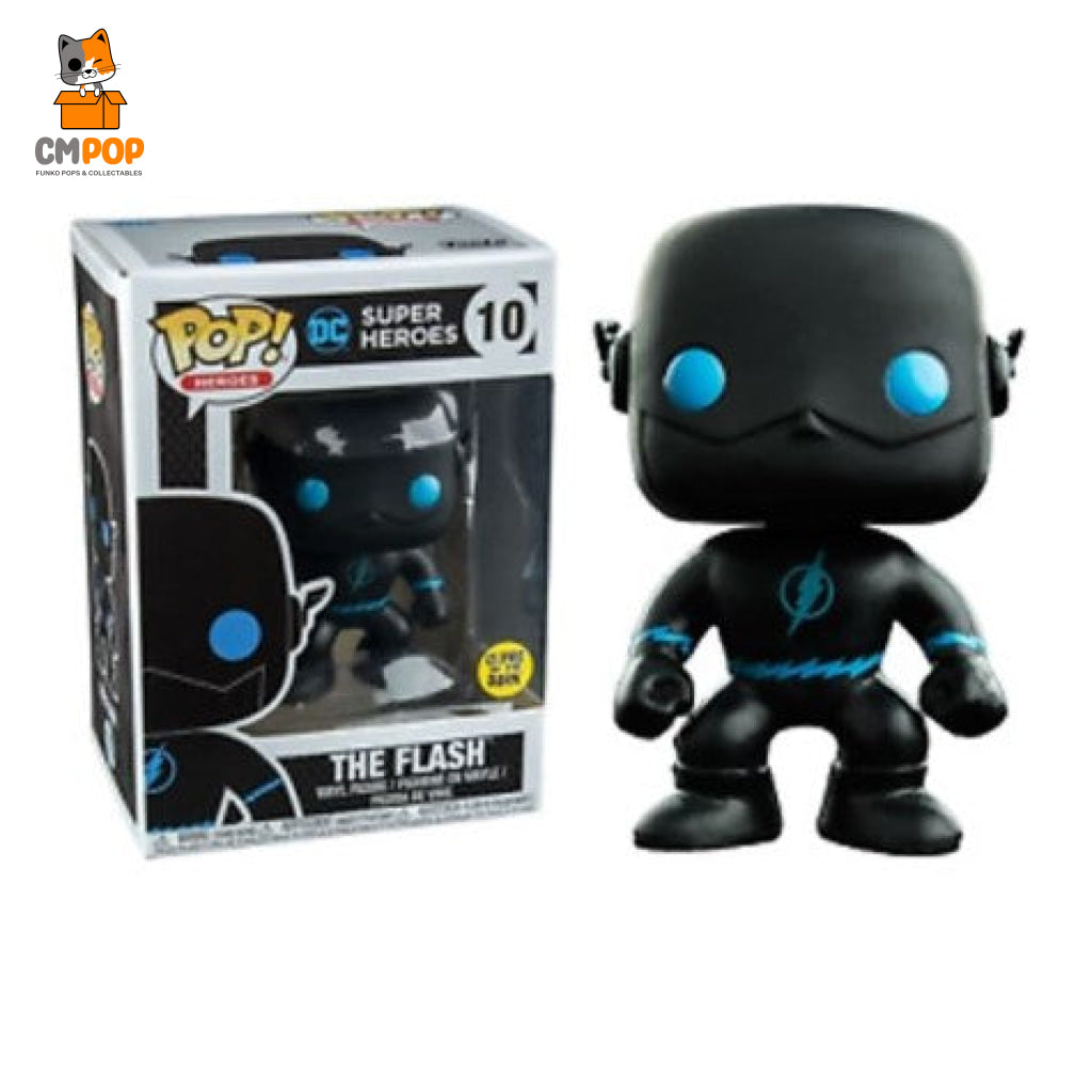 The Flash - #10 Funko Pop! Dc Heroes Super Glows In The Dark Exclusive Pop