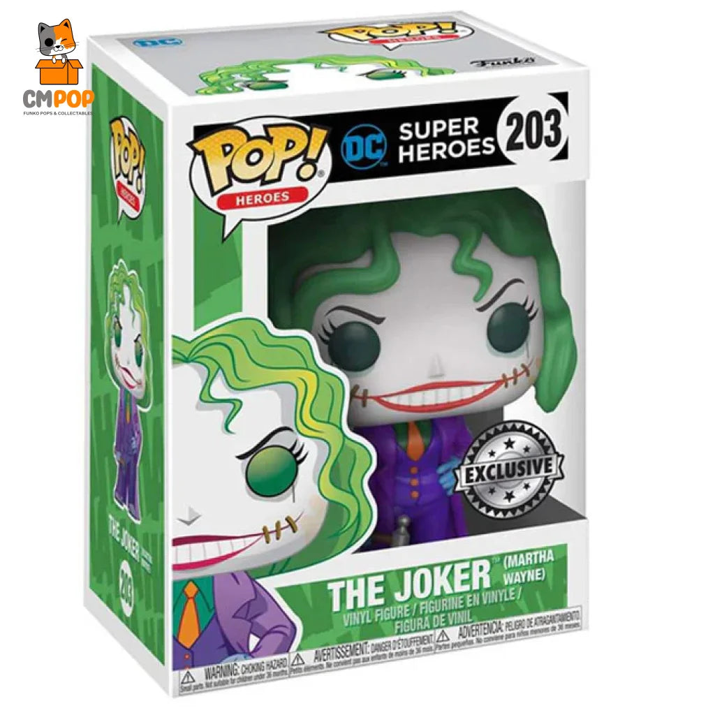 The Joker #203 - Funko Pop! Heroes Dc Super Exclusive