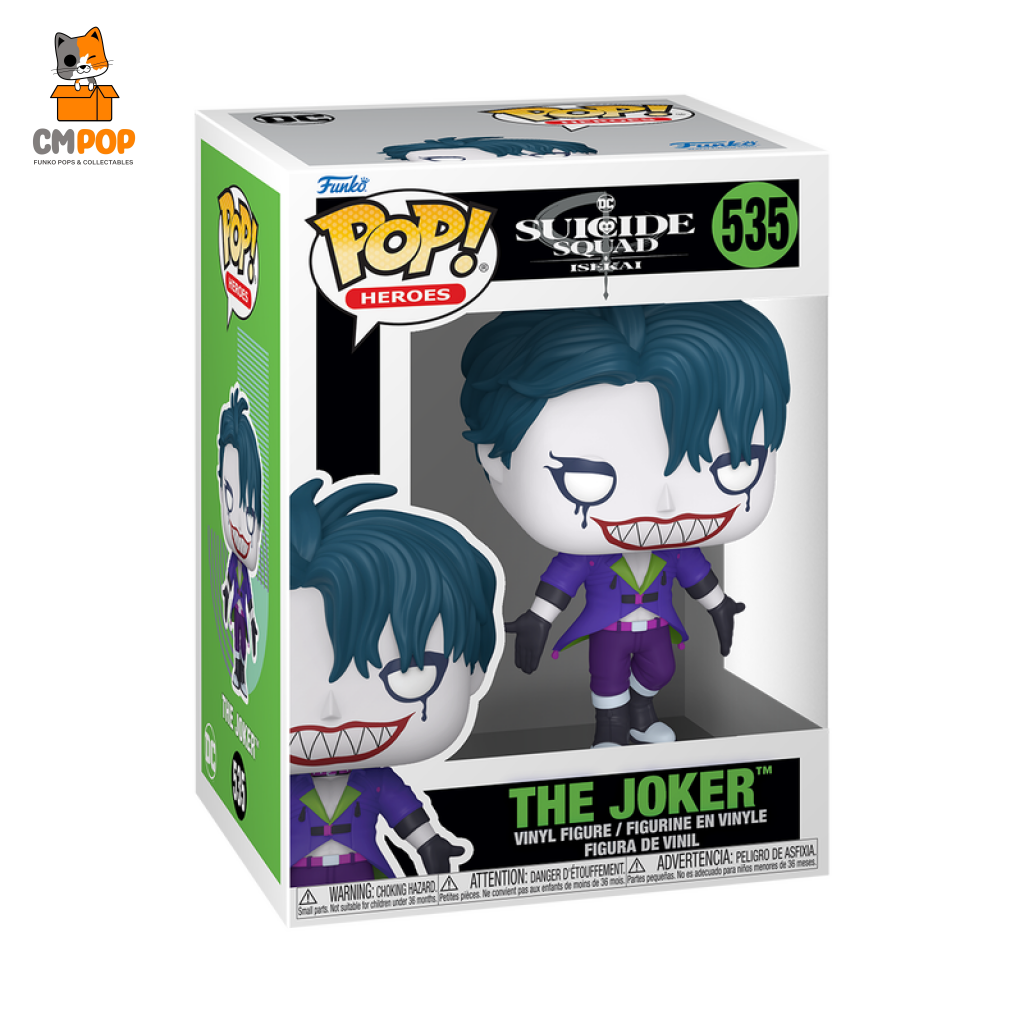 The Joker - #535 Funko Pop! Heroes Dc Suicide Squad Isakai Pop