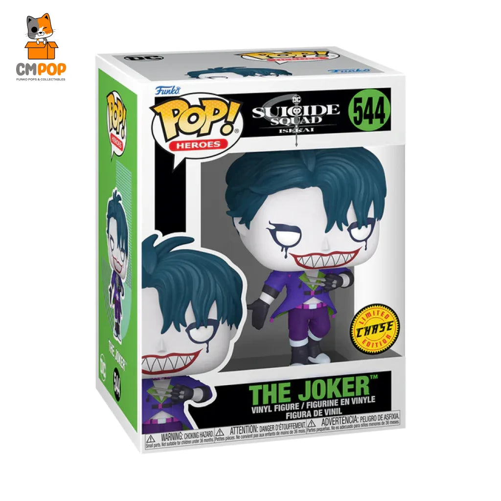 The Joker - #535 Funko Pop! Heroes Dc Suicide Squad Isakai Limited Chase Edition Pop