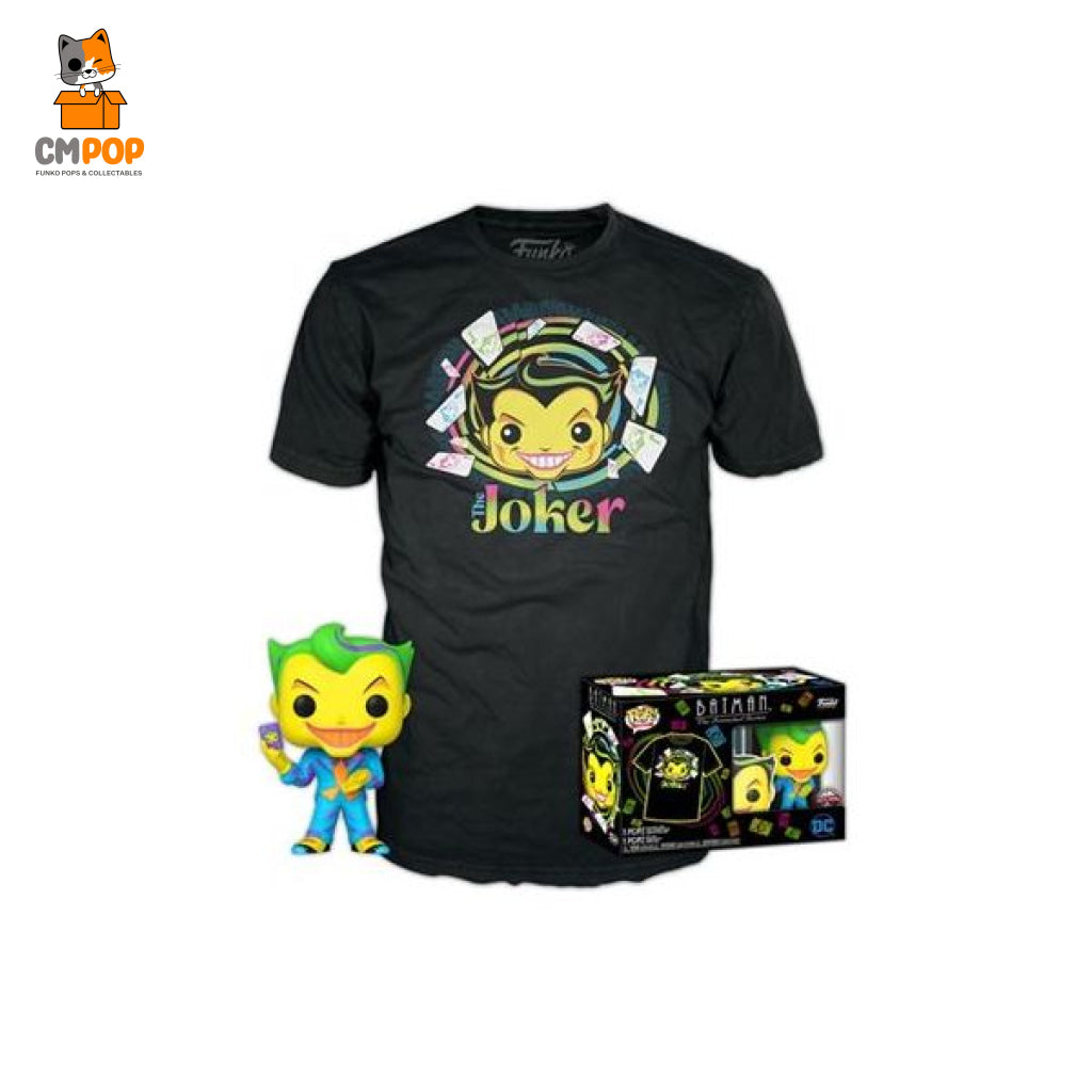 Joker Blacklight - Dc Funko Pop! And Tee