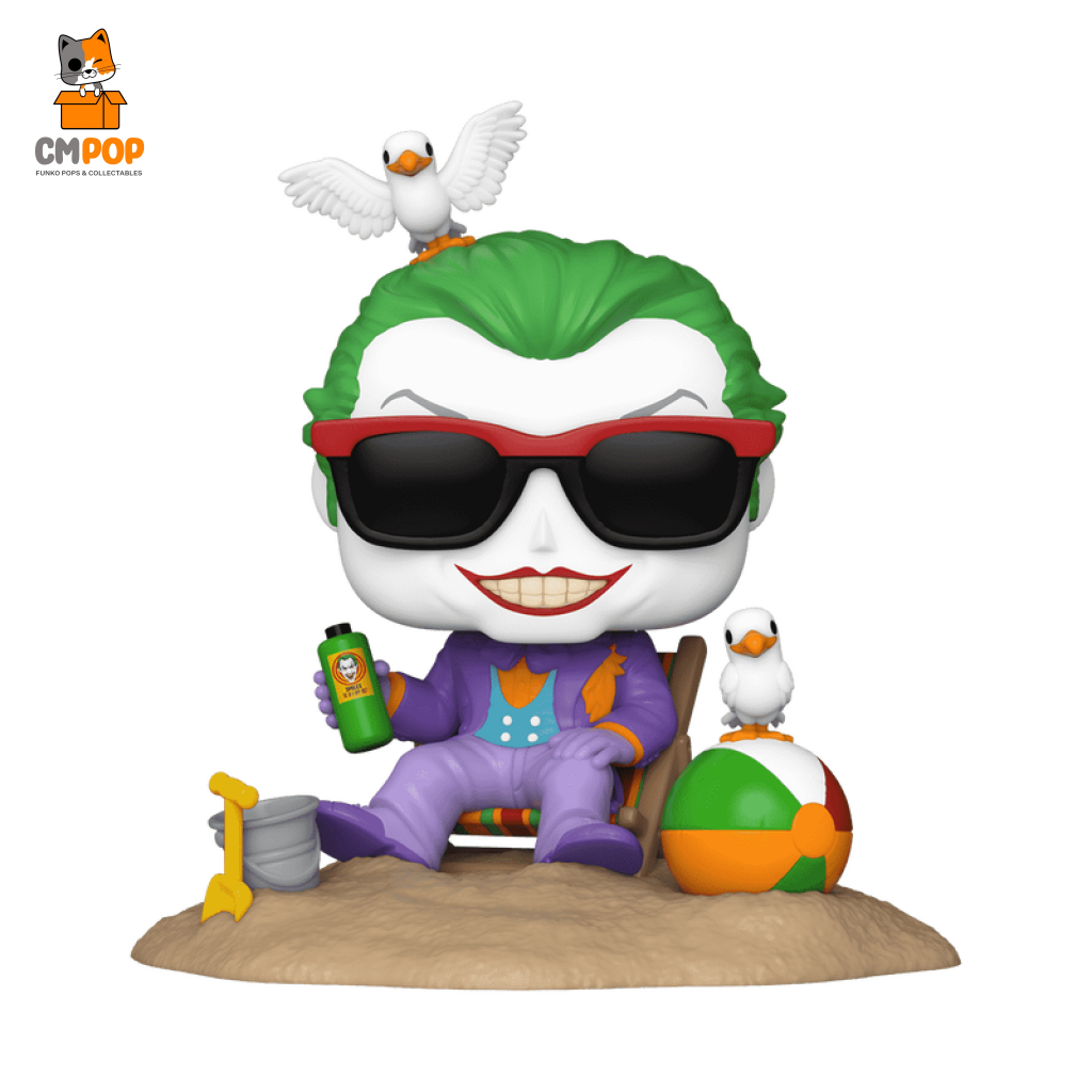 The Joker On The Beach - #520 Funko Pop! Deluxe Dc Comics Batman Pop