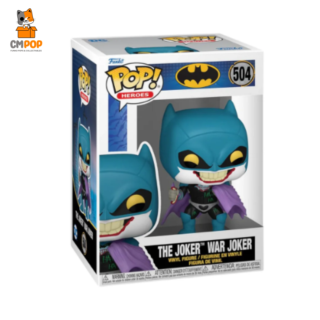 The Joker War #504 Funko Pop! - Batman Zone Heroes Pop