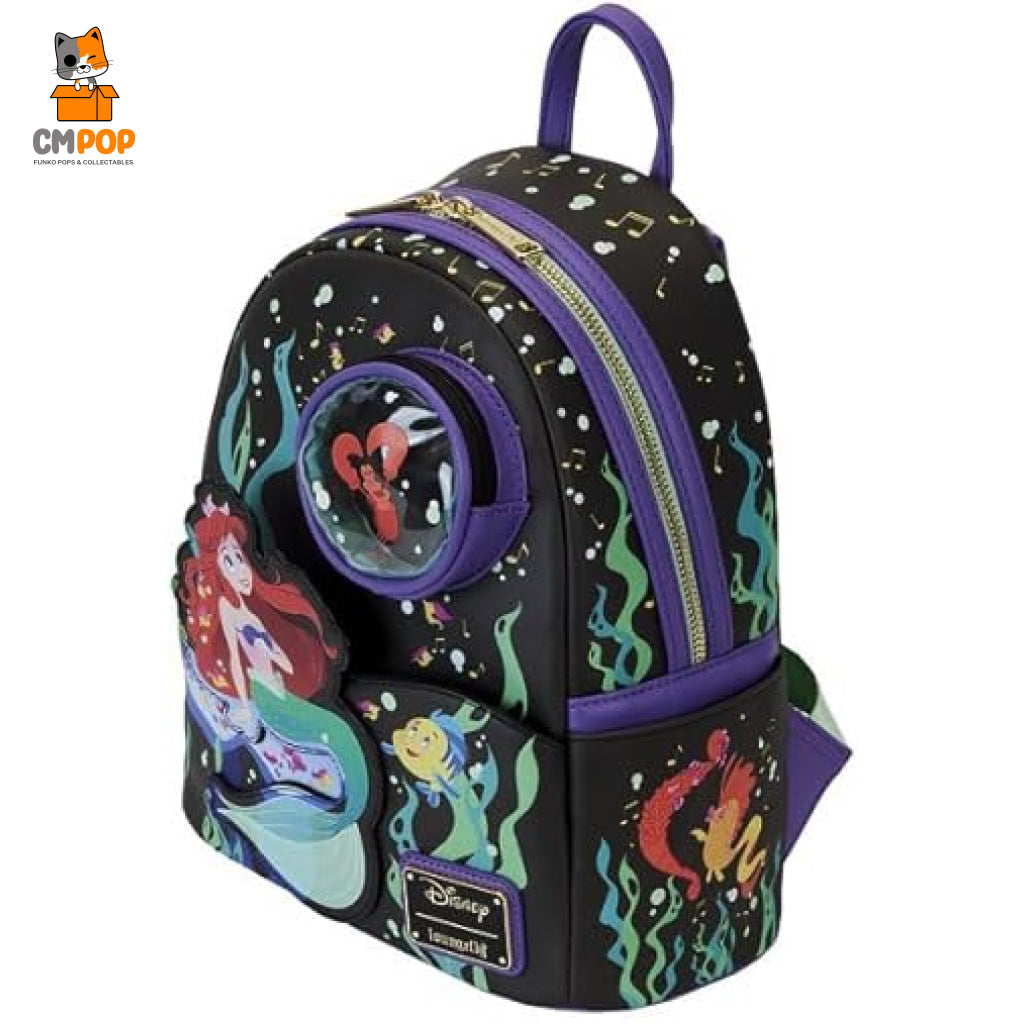 The Little Mermaid - 35Th Anniversary Life Is The Bubbles- Mini Backpack Loungefly