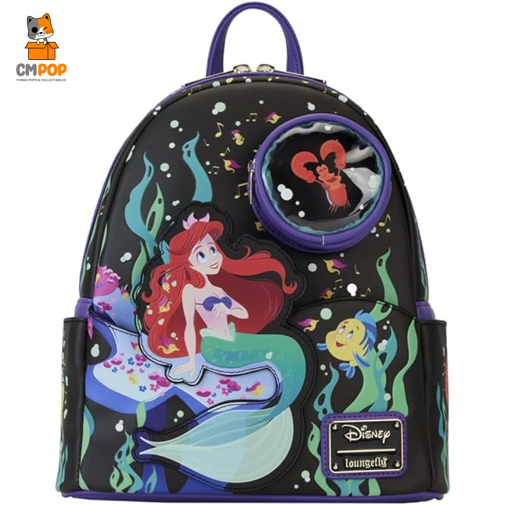 The Little Mermaid - 35Th Anniversary Life Is The Bubbles- Mini Backpack Loungefly