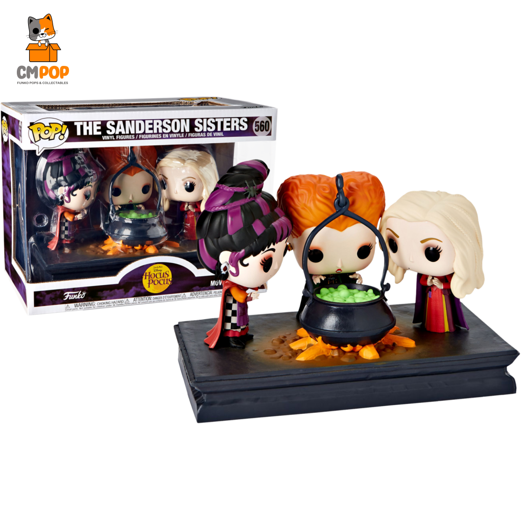 The Sanderson Sisters - #560 Funko Pop! Movie Moments Disney Hocus Pocus Spirit Exclusive Pop