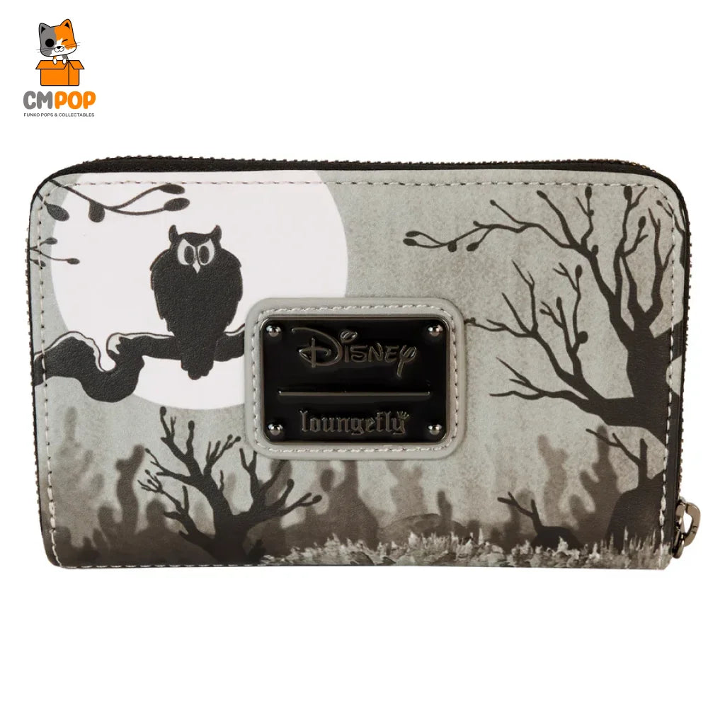 The Skeleton Dance Zip Around Wallet - Loungefly